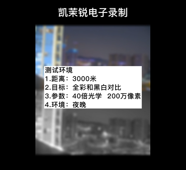 40倍 200萬 夜晚全彩與黑白對比測試